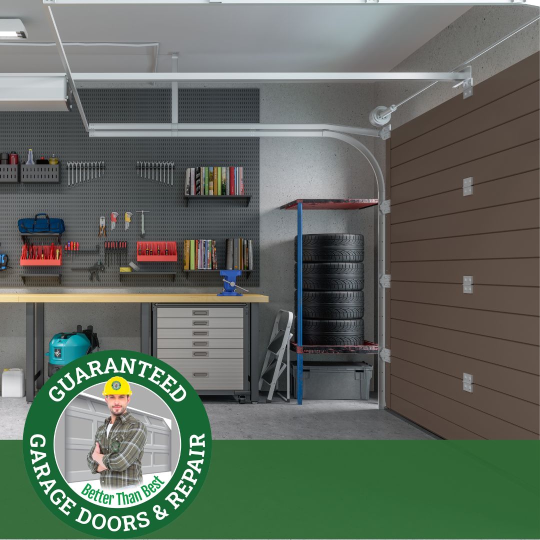 A commercial garage space.