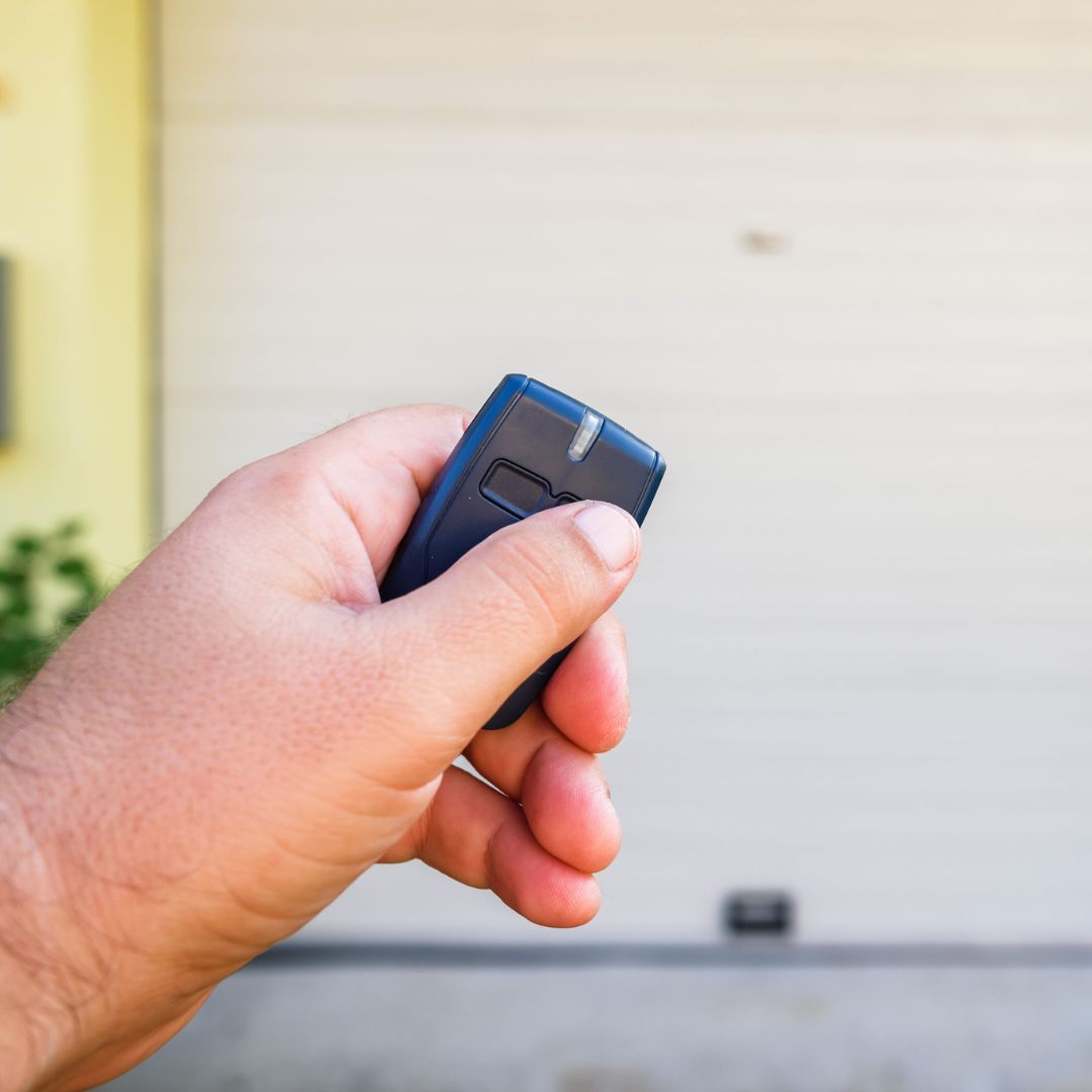Garage door opener remote