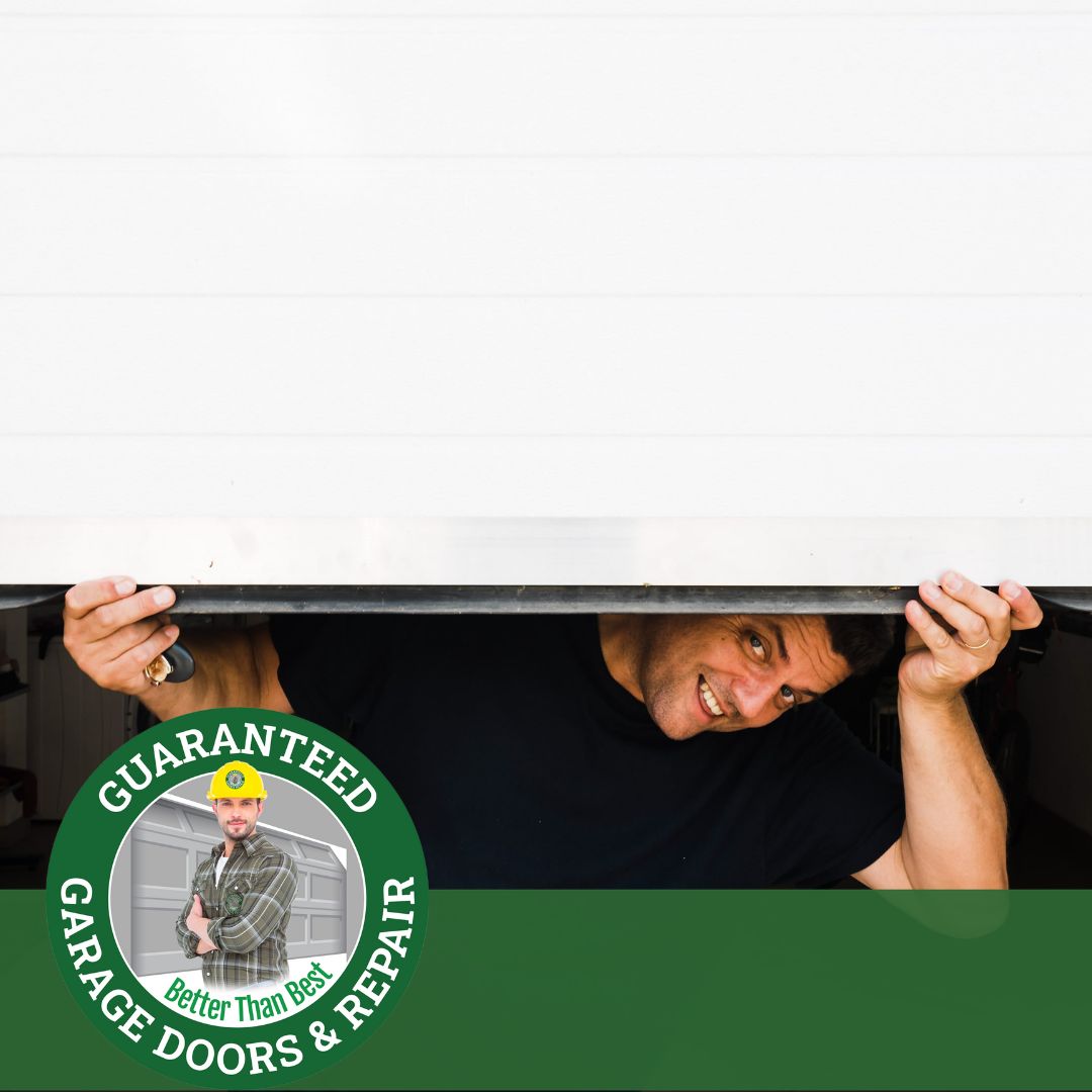 A durable garage door.