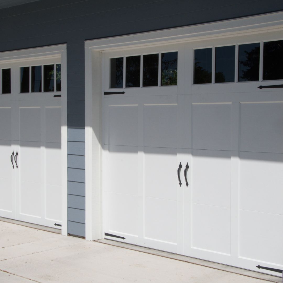 Fiberglass garage door