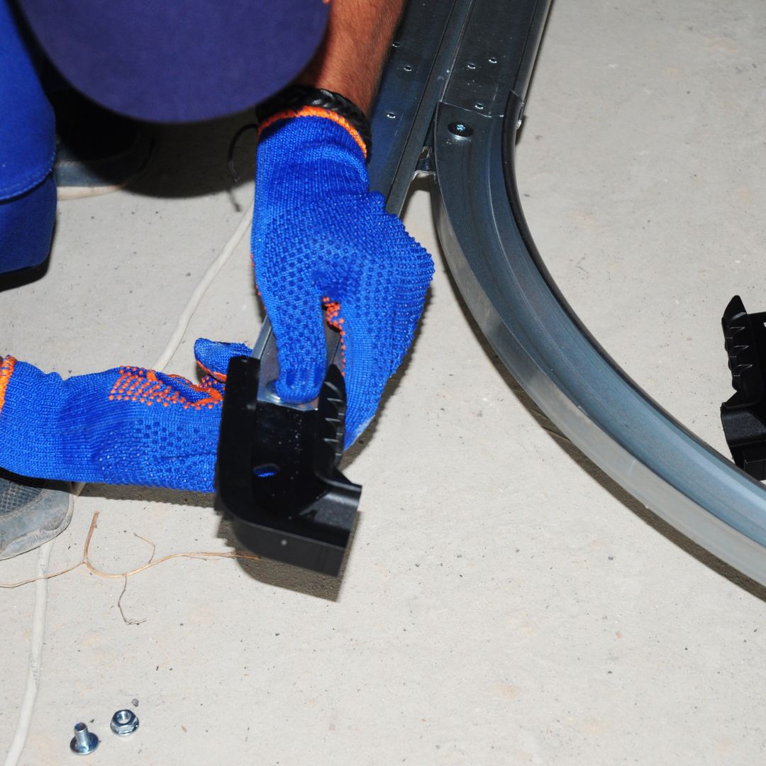 Replacing garage door parts